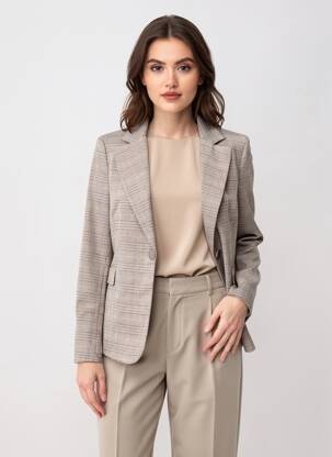 Blazer poches beige ARTIGLI femme