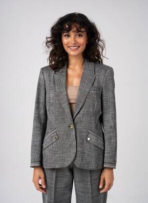 Blazer poches gris EVA KAYAN femme