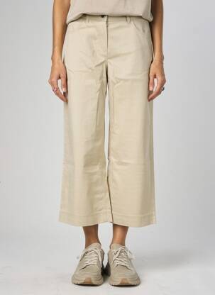 Pantalon 7/8 stretch taille normale beige GARDEUR femme