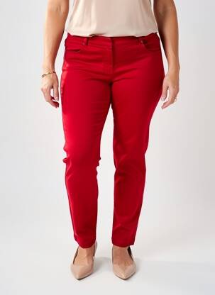 Jegging tissage jersey taille normale rouge STARK femme