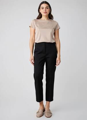 Pantalon slim stretch taille normale noir I BLUES femme