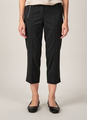 Pantalon 7/8 taille haute taille haute gris STARK femme