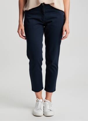 Pantalon 7/8 stretch taille normale bleu BETTY BARCLAY femme