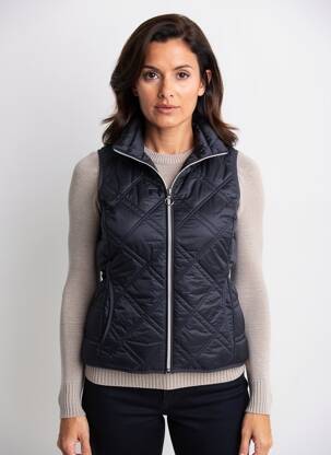 Doudoune poches sans capuche bleu BETTY BARCLAY femme