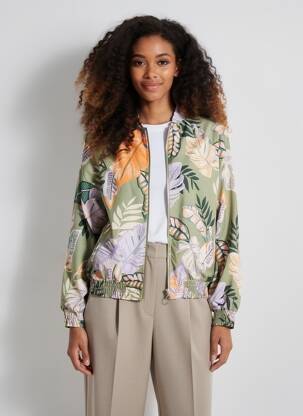 Blouson col v vert TIFFOSI femme