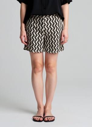 Short taille normale taille normale noir VILA femme
