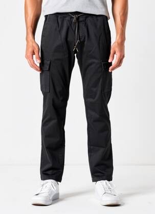 Pantalon cargo poches taille normale noir SHOE homme