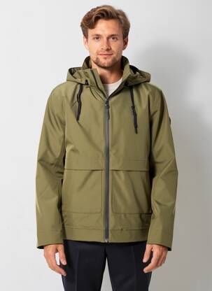 Parka manches longues a capuche vert TANTÄ homme