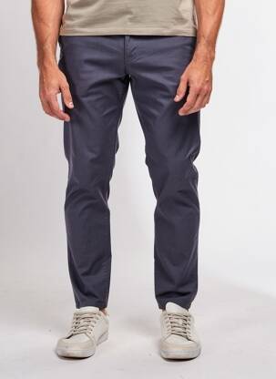 Pantalon slim stretch taille normale bleu PIONEER homme