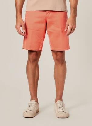Bermuda stretch taille normale orange DARIO BELTRAN homme