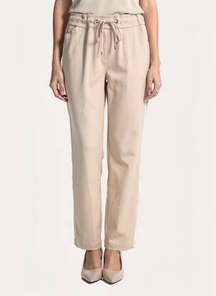 Pantalon slim taille élastique taille normale beige CECIL femme
