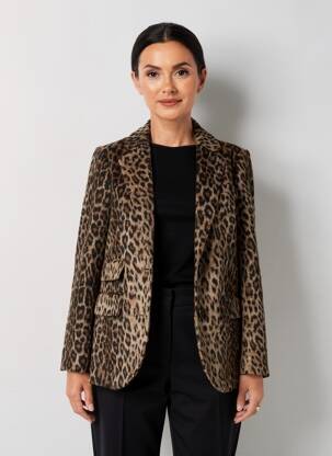 Blazer poches marron ZHRILL femme