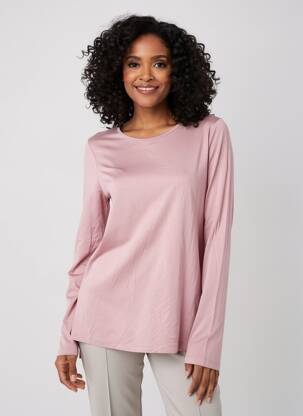 T-shirt manches longues manches longues rose SOYACONCEPT femme