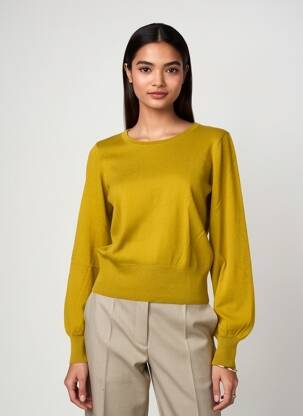 Pull stretch manches longues vert KING LOUIE femme