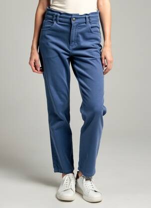 Pantalon slim taille normale taille normale bleu FREEMAN T.PORTER femme
