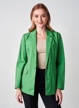 Blazer poches vert ANDY & LUCY femme