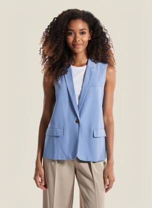 Blazer poches bleu LA PETITE ETOILE femme