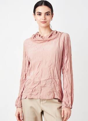 Top manches longues manches longues rose FLO'REIZA femme