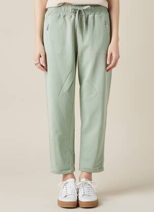 Jogging slim taille normale vert BAHÉ femme