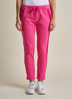 Jogging slim taille normale rose BROOKLYN AND SHIR femme