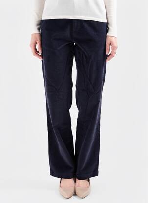 Pantalon droit stretch taille normale bleu CHARLIE JOE femme