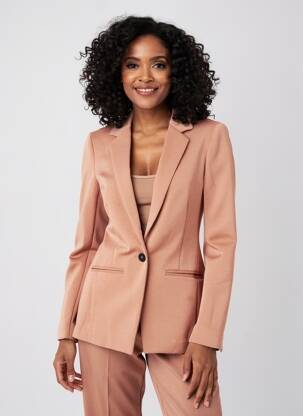 Blazer poches rose YAYA femme