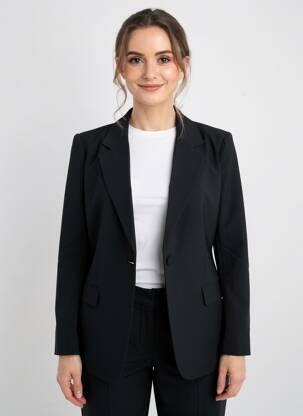 Blazer poches noir YAYA femme