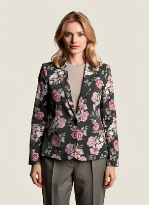 Blazer fausses poches noir IKKS femme