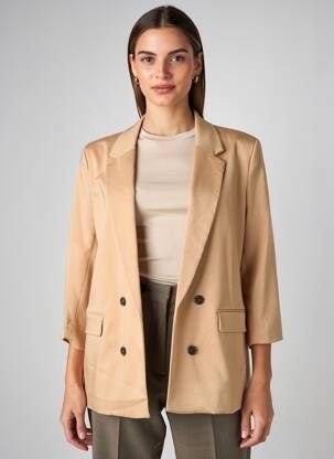 Blazer poches beige YAYA femme