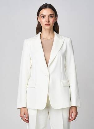 Blazer poches beige ATTENTIF femme