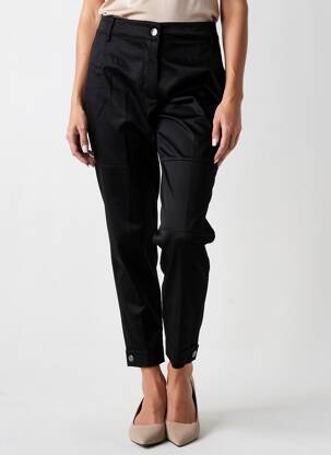 Pantacourt taille haute taille haute noir TRICOT CHIC femme
