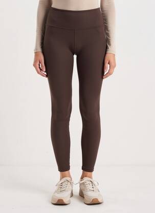 Legging stretch taille normale marron VARLEY femme