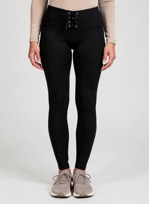 Legging stretch taille normale noir YEAR OF OURS femme