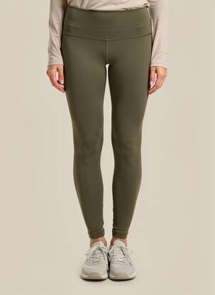 Legging effet matière satinée taille normale vert LANSTON SPORT femme