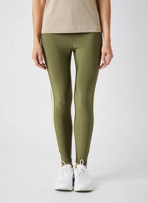 Legging effet matière satinée taille normale vert THE UPSIDE femme