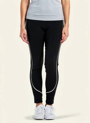 Legging effet matière satinée taille normale noir LANSTON SPORT femme