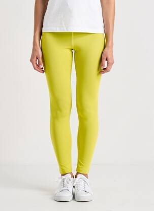 Legging effet matière satinée taille normale jaune SPLITS59 femme