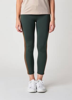 Legging effet matière satinée taille normale vert SPLITS59 femme
