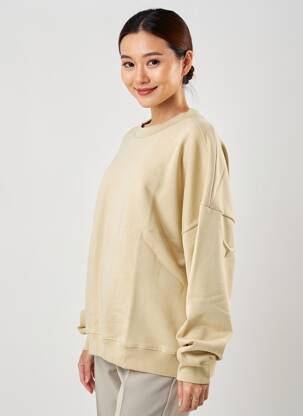 Sweat-shirt stretch manches longues chair LUNE ACTIVE femme