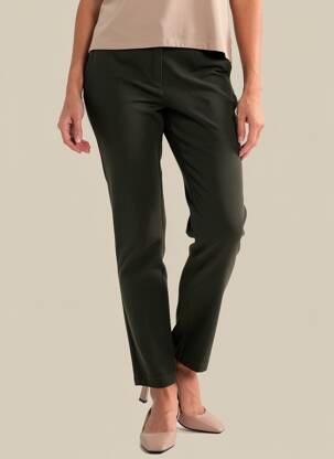 Pantalon slim stretch taille normale vert LAB DIP PARIS femme