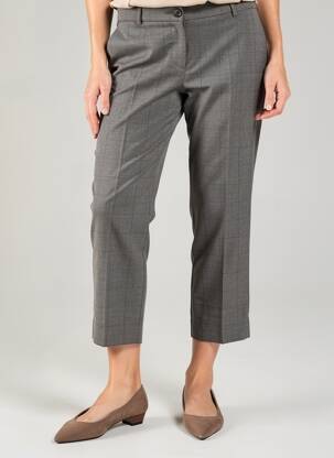 Pantalon 7/8 stretch taille normale gris HOD femme