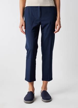 Pantalon 7/8 stretch taille normale bleu HOD femme