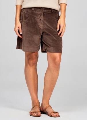 Short taille normale taille normale marron PAKO LITTO femme