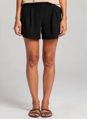 Short taille normale taille normale noir I.CODE (By IKKS) femme