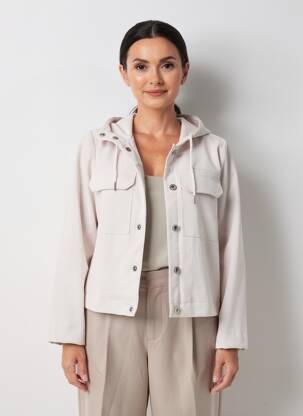 Veste casual coupe droite beige STREET ONE femme