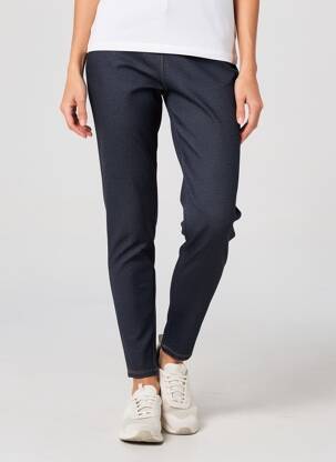 Legging stretch taille normale bleu UNICA PLUS femme