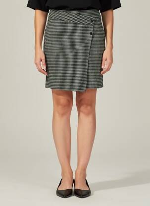 Jupe courte poches vert STREET ONE femme