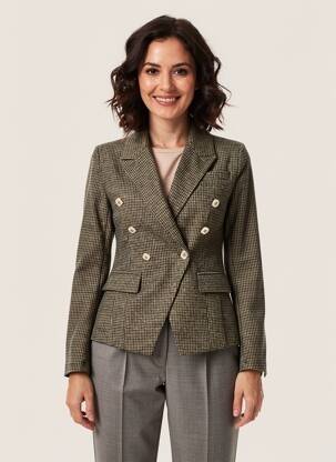 Blazer fausses poches marron LPB LES PETITES BOMBES  femme