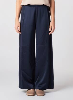Pantalon droit taille élastique taille normale bleu IMPERIAL femme