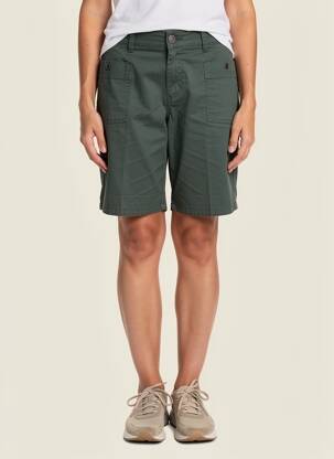 Bermuda taille élastique taille normale vert STREET ONE femme